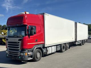 Scania R450 6x2 E6 + p��v�s sk���