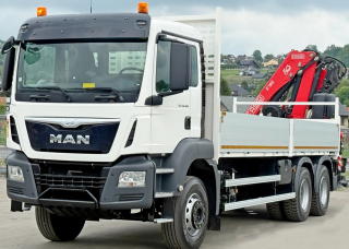 MAN TGS (2016) 26.360 6x4 valník + HR EURO 6 - náhled 2