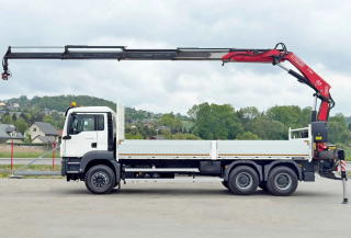 MAN TGS (2016) 26.360 6x4 valník + HR EURO 6 - náhled 3