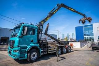 MAN TGS 35.510 8x4 JNK + HR EURO 6