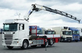 Scania G 490 6x2 valnk + HR EURO 6