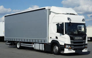 Scania ostatn P 250 shrnovaka EURO 6
