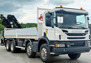 Scania P410 8x4 valnk + HR
