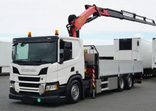 Scania P 410 6x2 valnk + HR