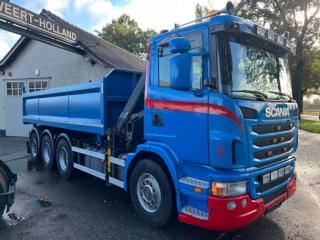Scania R 440 8x4 tridem + HR