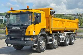 Scania P 410 8x4 skl�p�� S2 Bordmatik