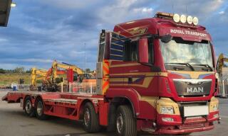 MAN TGS 35.480 8x4 odtahovka EURO 6