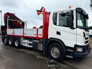 Scania G410 8x4 valn�k + HR JIP