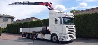 Scania R580 V8 8x4 valn�k + HR EURO 6