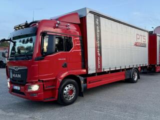 MAN TGM 18.320 plachta hydraulic �elo