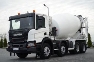 Scania P 410 XT 8x4 domchva betonu