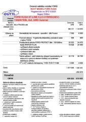Ford Kuga (2025) ST-Line X 2.5(HEV),140 kW, 4x4 - náhled 2