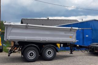 Meiller MZDA / plachta / rezerva / BPW