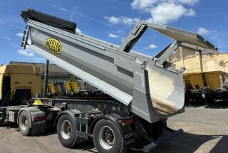 Meiller 18 m3 HARDOX tl.8mm el.plachta