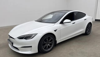 Tesla Model S 500kW Vent. sedadla Yoke Tan