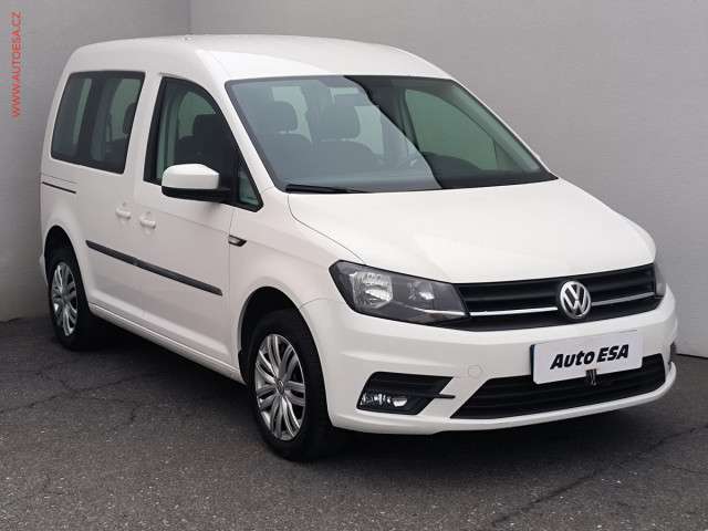 Volkswagen Caddy 2.0TDi, 1.maj,ČR, výhřev sed