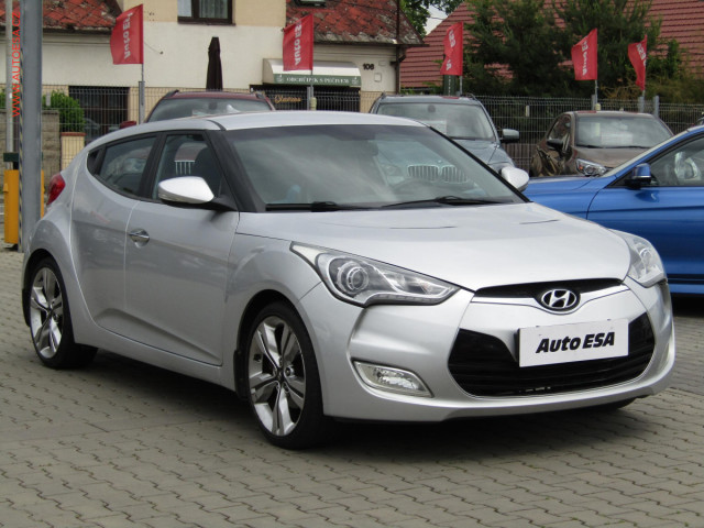 Hyundai Veloster 1.6GDi, 1.maj,ČR, AC