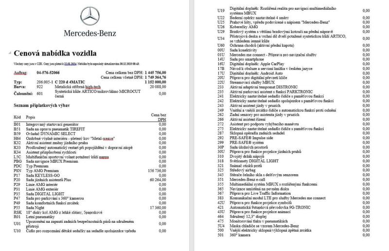 Mercedes-Benz Triedy C