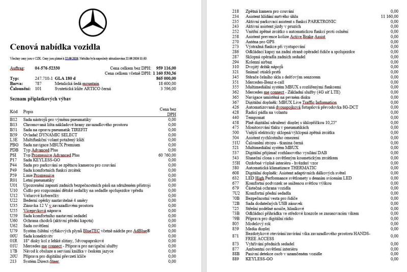 Mercedes-Benz GLA