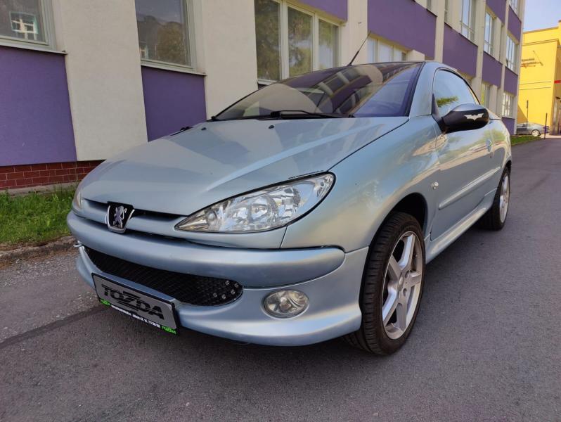 Peugeot 206 CC 1,6i 16V  + sada pneu  - fotografie inzerátu