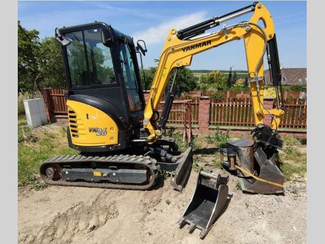 Yanmar 2.6t ZÁNOVNÍ minibagr Vio 26