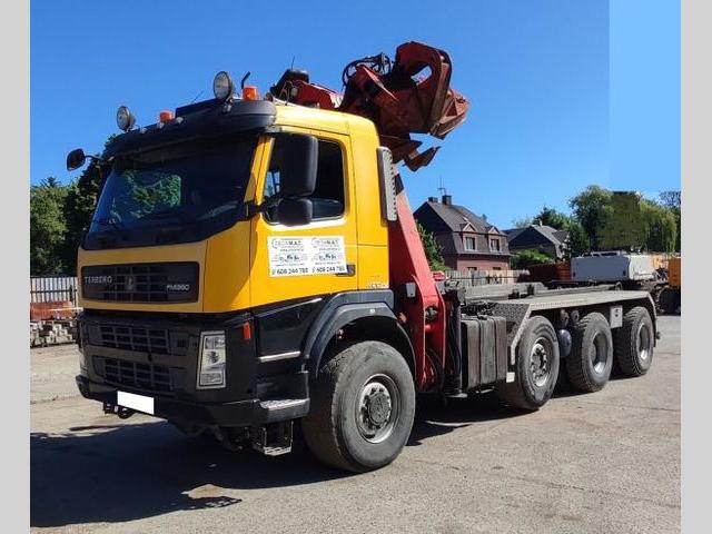 Volvo 8x6 kovo 54/32t E5 Terberg+HR