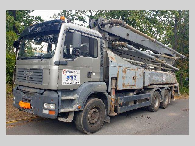 MAN 38m/4 betonpumpa 170m3/h 6x4