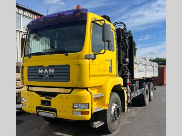 MAN 6x4 TGA valník 5.8m +HR HIAB