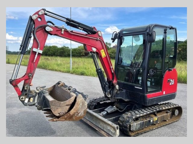 Yanmar SV26 minibagr 2.7t , Powertilt