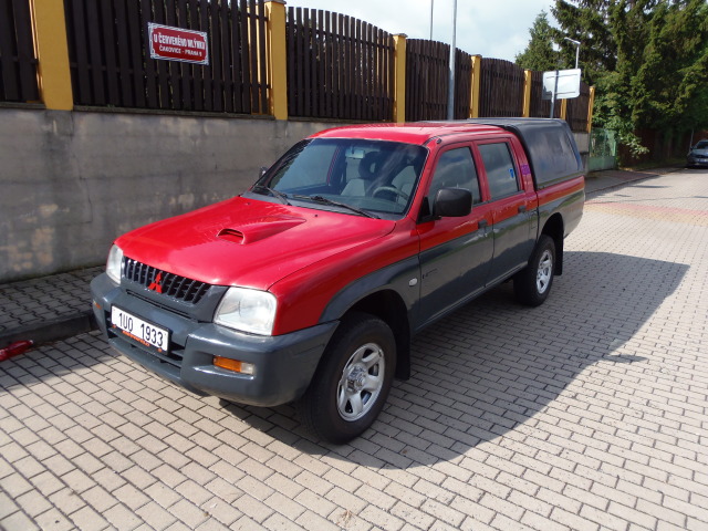 Mitsubishi L200 2.5 TD 4x4 kryt korby tažné ČR