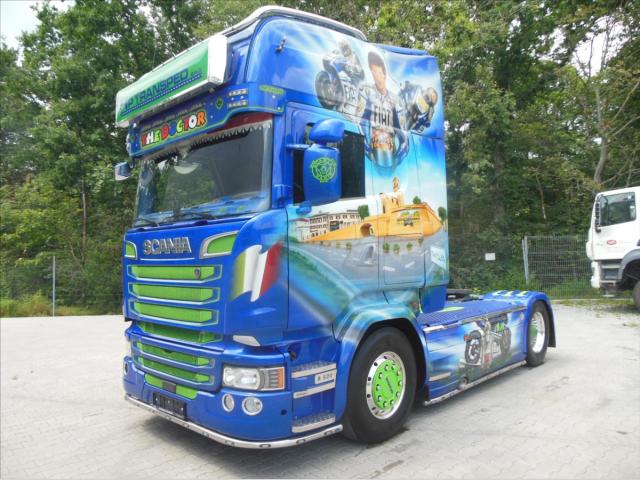 Scania R520, V8, TOP STAV!!