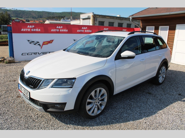 Škoda Octavia 2,0TDI SCOUT 4X4 LED NAVI DSG