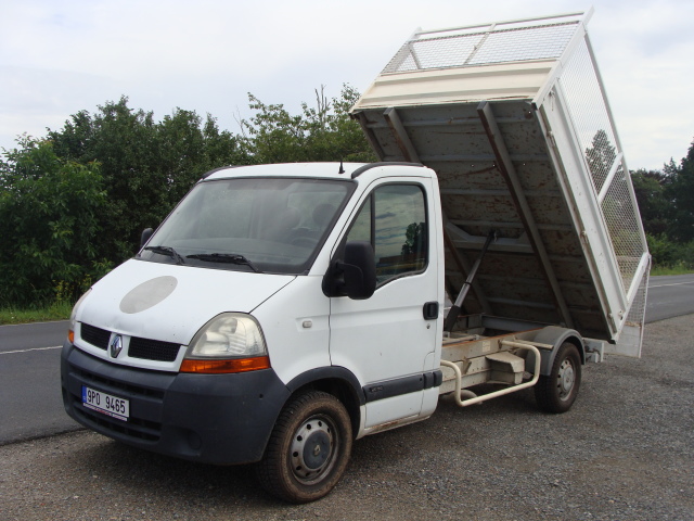 Renault Master 2.5 DCi, Sklápěč