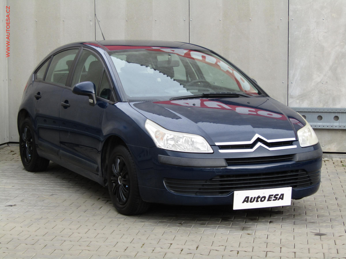 Citroën C4 1.4i 16V, ČR, servis.kniha