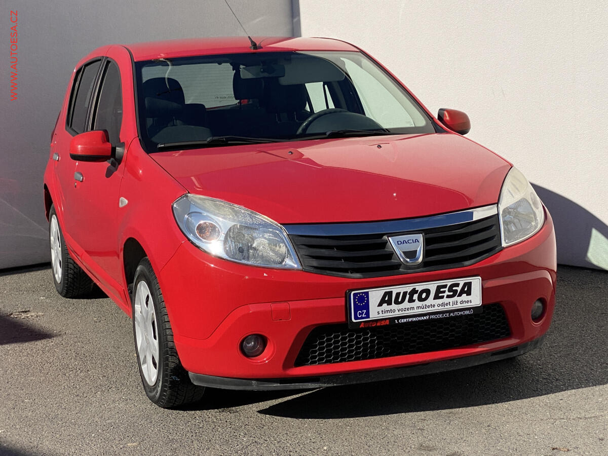 Dacia Sandero 1.4 MPi, ČR, Klima