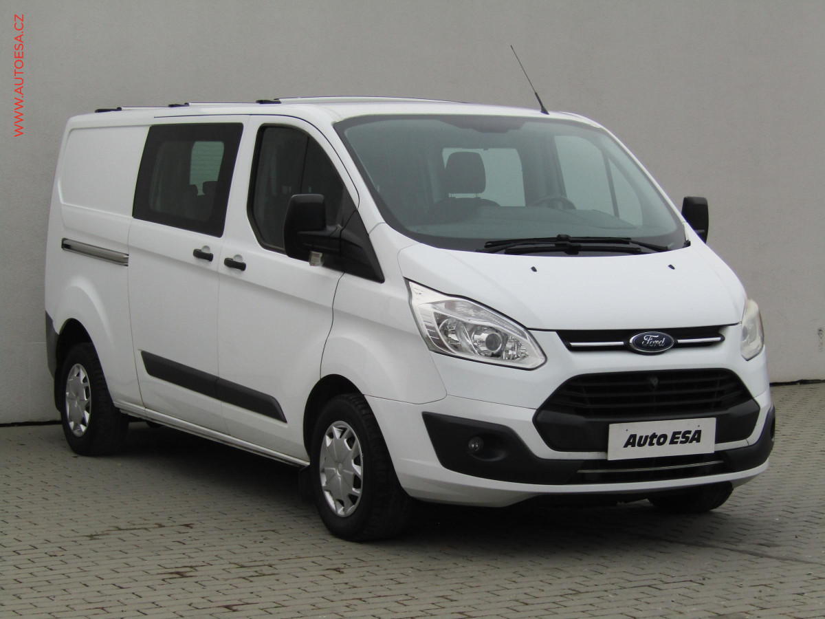 Ford Transit Custom 2.0TDCi L2 6míst, 2.maj,ČR