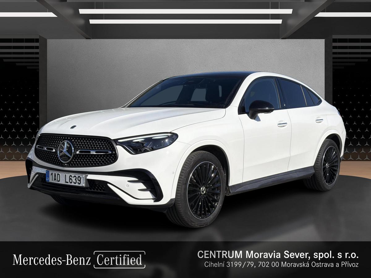 Mercedes-Benz GLC 220d 4M kupé, CZ, TAŽNÉ