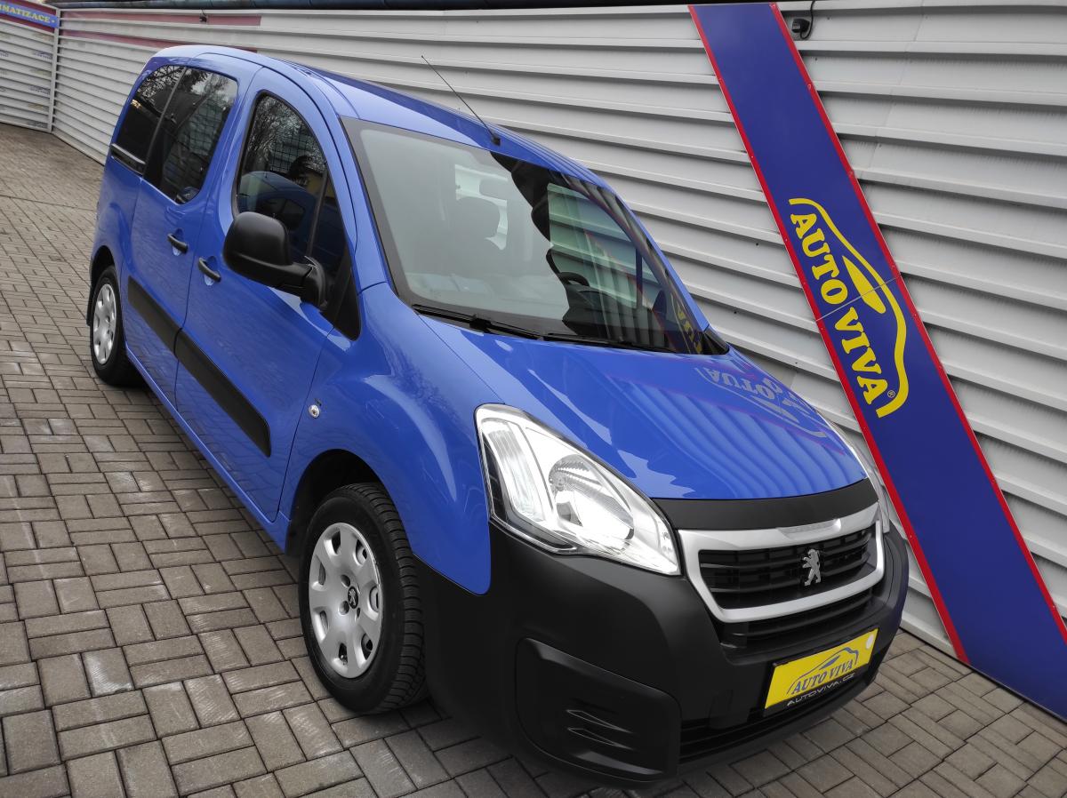Peugeot Partner Tepee 1,6 BlueHDi Top KM,ACTIVE,ČR