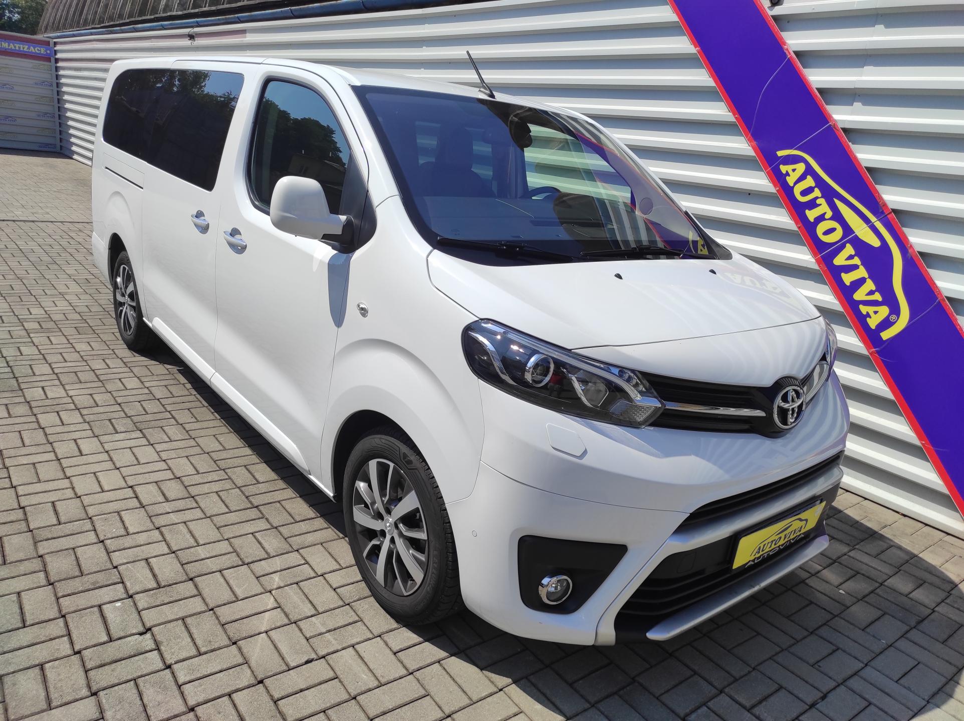 Toyota ProAce 2,0D L2, AT, VIP, 7míst, ČR