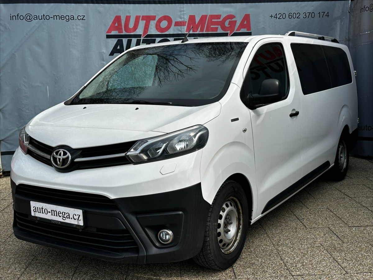 Toyota ProAce 2,0 2.0D-4D 110kW 9 MÍSTNÉ-CZ!