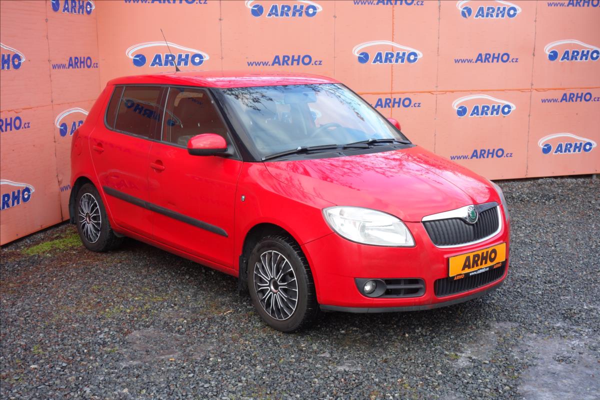 Škoda Fabia 1,2 i,ČR,2 MAJ.,SERV.KN.,KLIMA