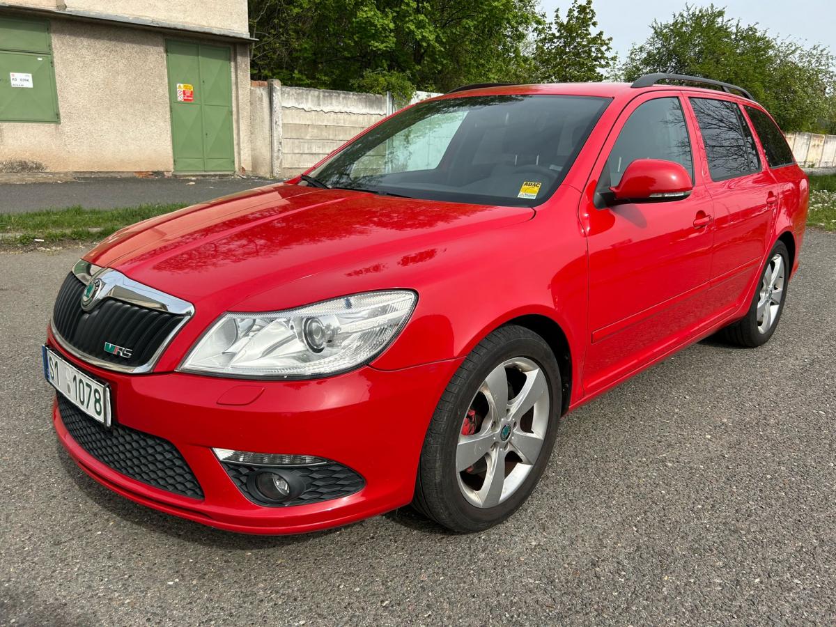 Škoda Octavia RS 2.0 147kw servisní historie