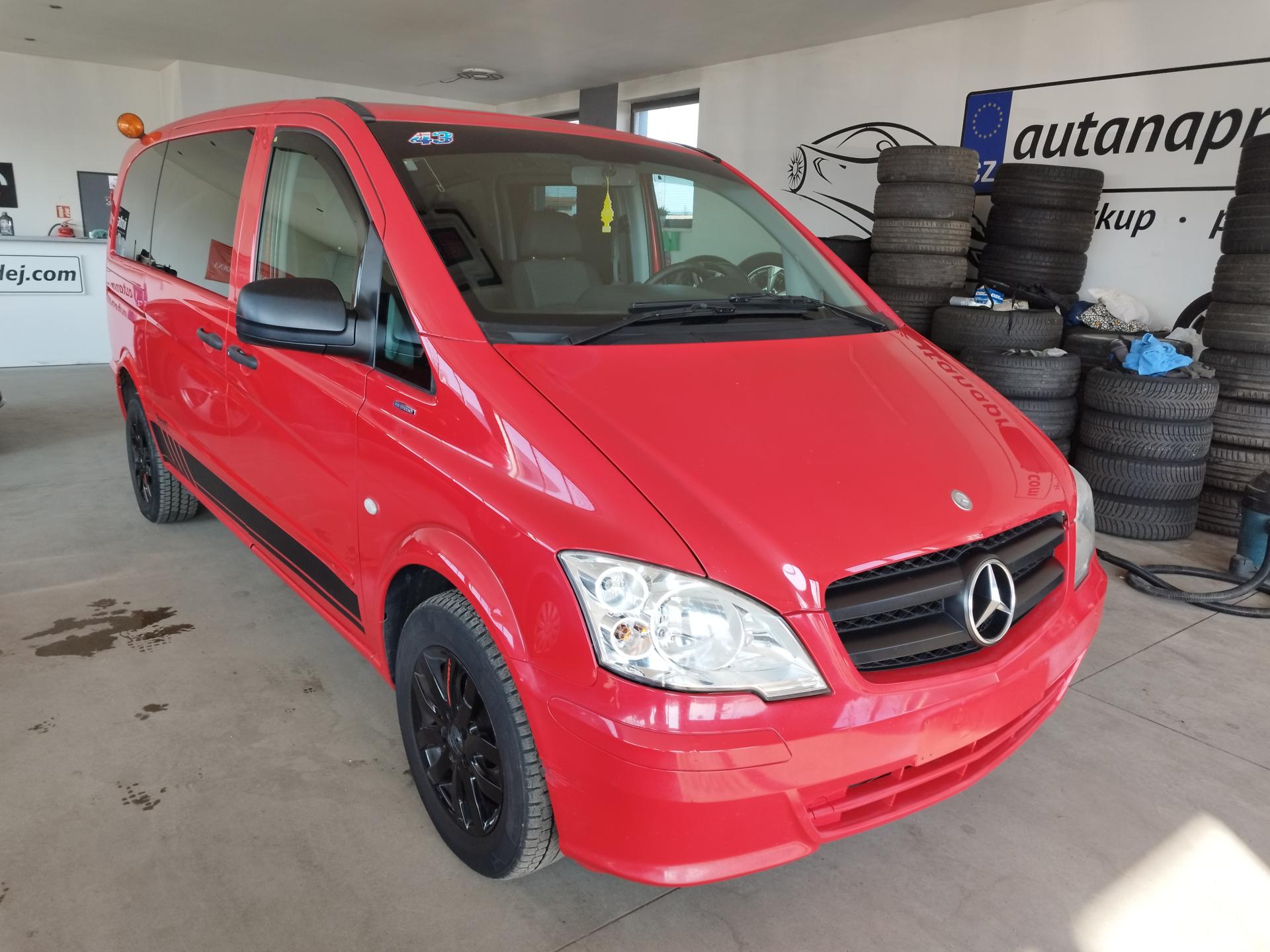 Mercedes-Benz Vito 2,2CDI,120KW,KLIMA,ALU,TAŽNÝ