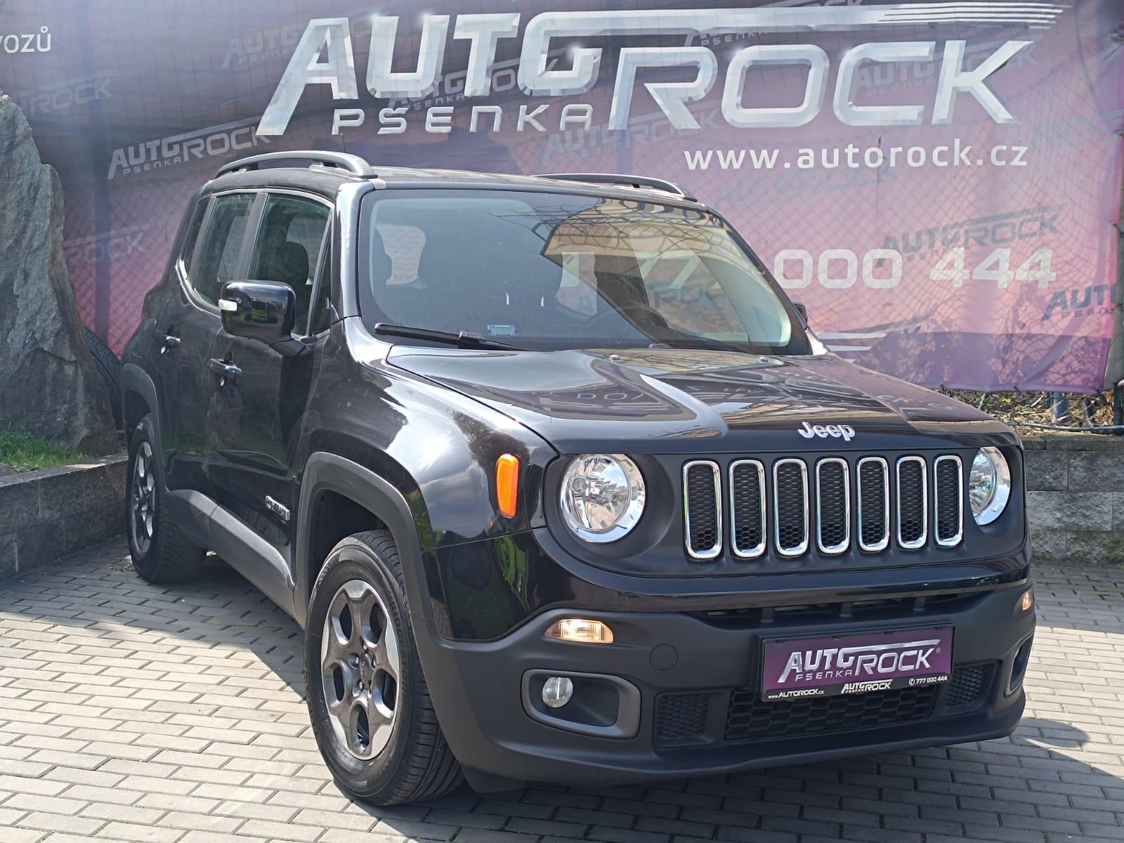 Jeep Renegade 1.6/81KW, ATMOSFÉRICKÝ MOTOR!