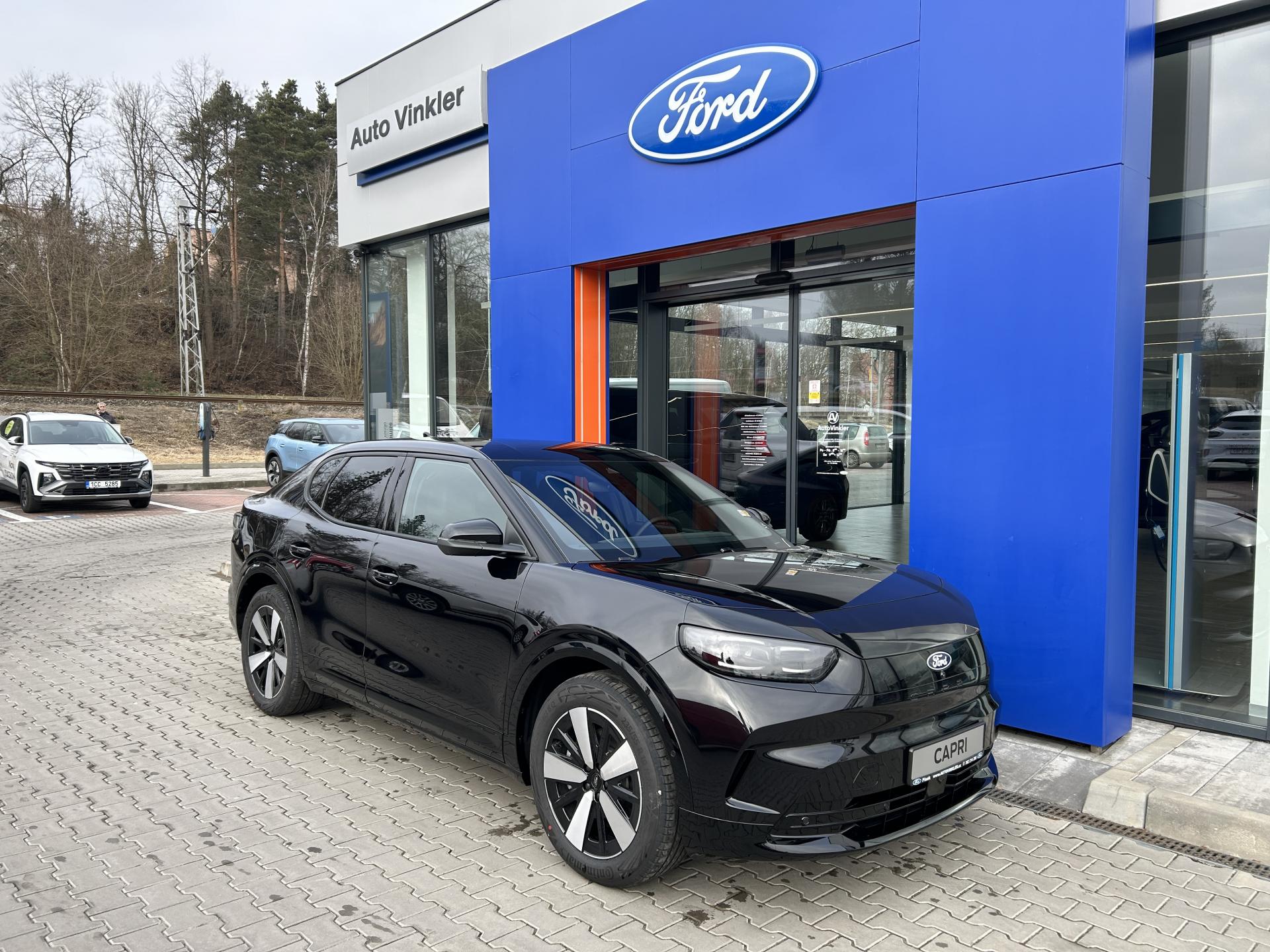 Ford Capri 77kWh prodloužený dojezd 210kW