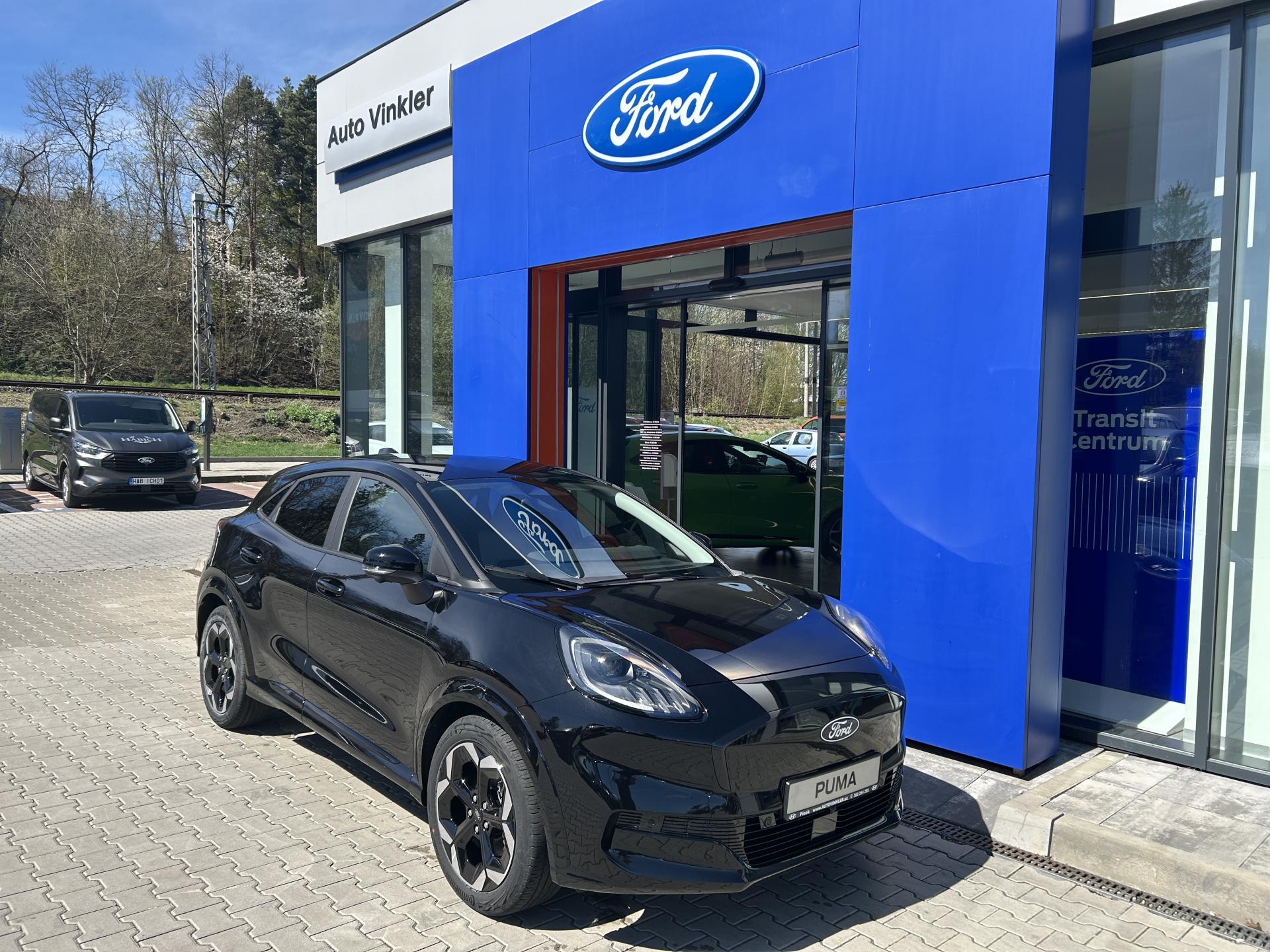 Ford Puma GEN-E 43kWh dojezd 123kW/168 k