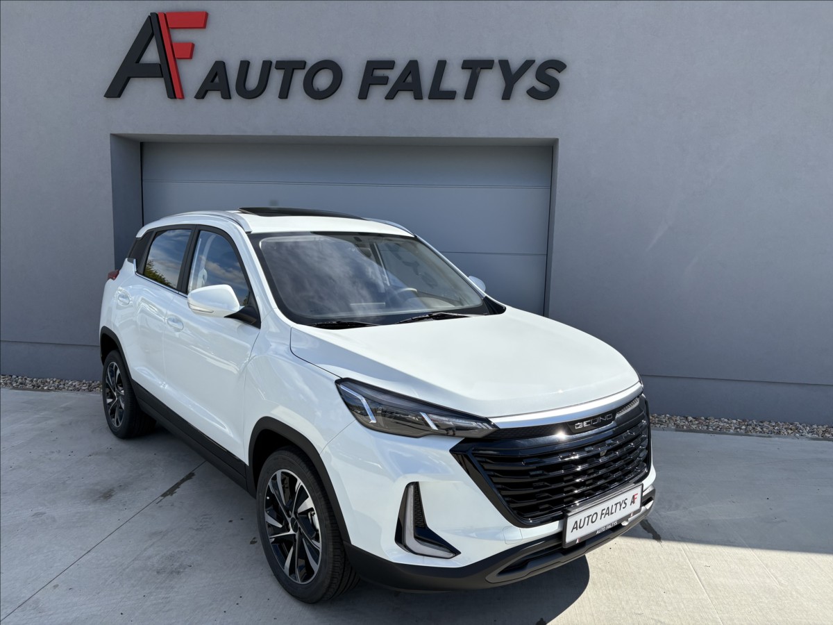 BAIC X3 1,5 T 110 KW AUTOMAT LED ŠÍBR