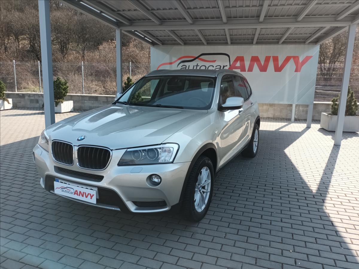 BMW X3 2,0 d,xDrive,KŮŽE,NAVI,TAŽNÉ