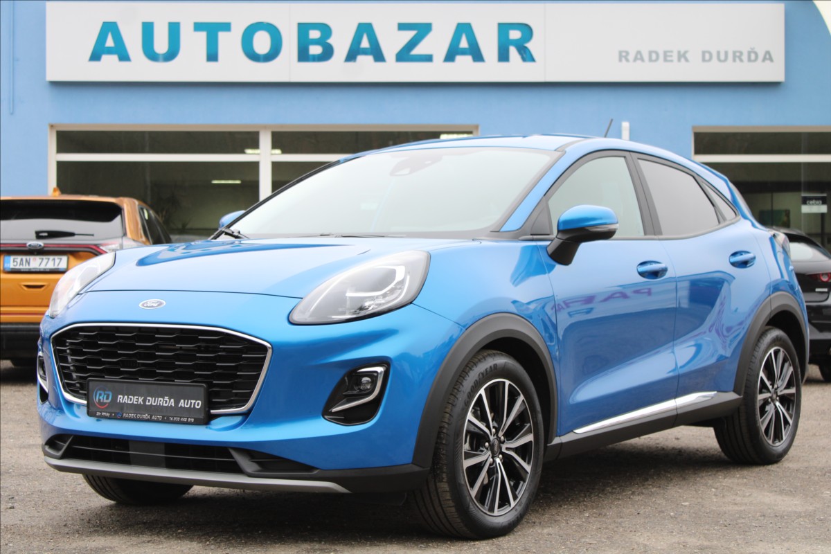 Ford Puma 1,0 EB  ČR,1.MAJ,A/T,TITANIUM