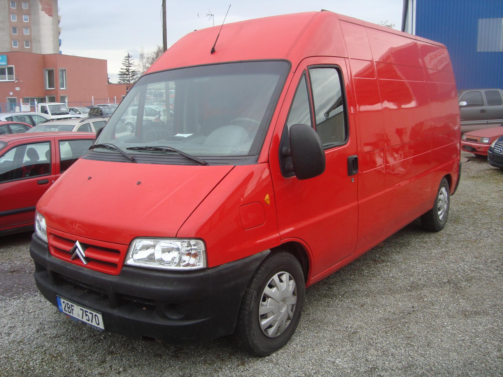 Citroën Jumper (2003) 2,08 HDI   obytný - detail fotky 1